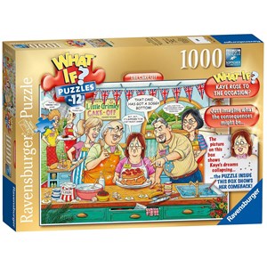 Ravensburger (19513) - "What If? #12 - The Cake Off" - 1000 Teile Puzzle