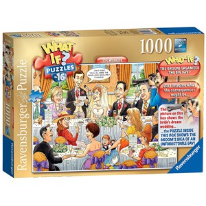 Ravensburger (19658) - "What if? #16 - The Wedding" - 1000 Teile Puzzle