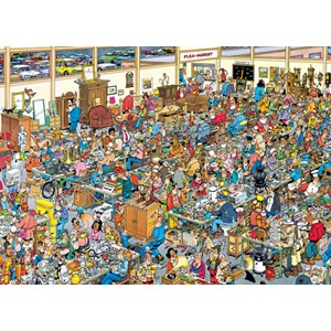 Jumbo (01886) - Jan van Haasteren: "Auf Schatzsuche!" - 1000 Teile Puzzle