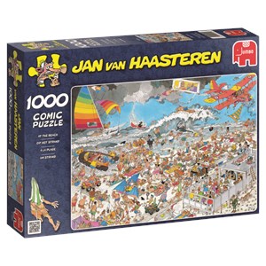 Jumbo (01652) - Jan van Haasteren: "Am Strand" - 1000 Teile Puzzle