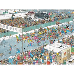 Jumbo (17310) - Jan van Haasteren: "Die Elf-Städte-Tour" - 1000 Teile Puzzle