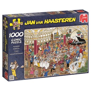 Jumbo (01642) - Jan van Haasteren: "Alles Gute zur Hochzeit" - 1000 Teile Puzzle