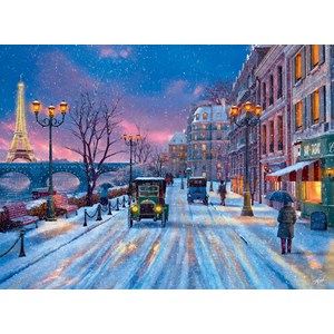 Ravensburger (14741) - "Winter in Paris" - 500 Teile Puzzle