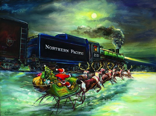SunsOut (76022) - "North Pole Express" - 1000 Teile Puzzle