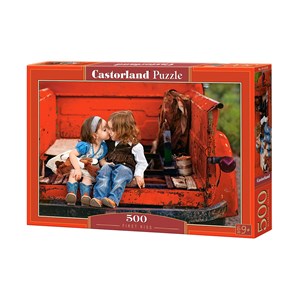 Castorland (B-52523) - "Erster Kuss" - 500 Teile Puzzle