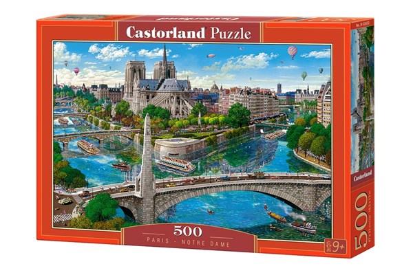 Castorland (B-52653) - "Paris - Notre Dame" - 500 Teile Puzzle