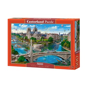 Castorland (B-52653) - "Paris - Notre Dame" - 500 Teile Puzzle
