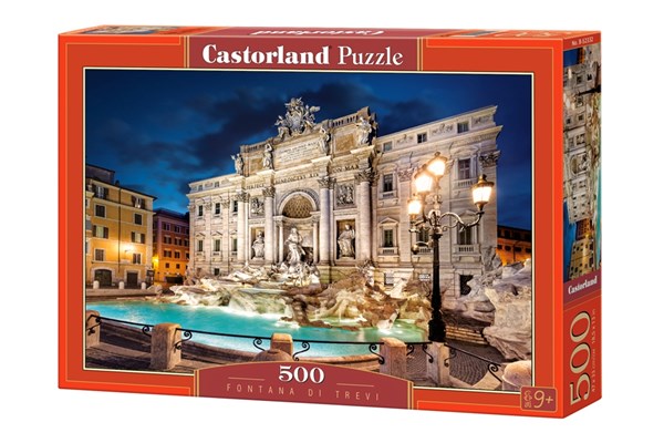 Castorland (B-52332) - "Trevi Fountain" - 500 Teile Puzzle