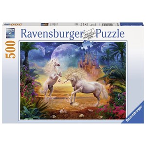 Ravensburger (14743) - "Fantastische Einhörner" - 500 Teile Puzzle