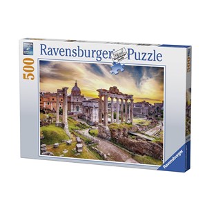 Ravensburger (14759) - "Rome at Sunset" - 500 Teile Puzzle