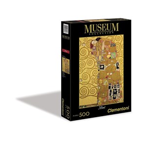 Clementoni (30316) - Gustav Klimt: "Fulfilment" - 500 Teile Puzzle