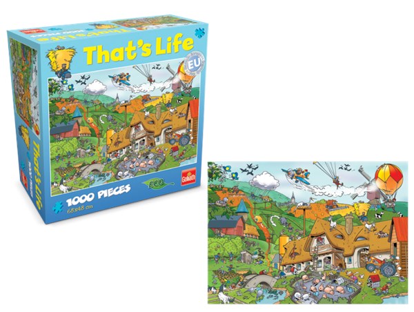 Goliath Games (71303) - "Farm" - 1000 Teile Puzzle