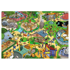 Goliath Games (71308) - "The Zoo" - 1000 Teile Puzzle
