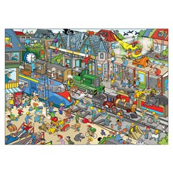 Goliath Games (71336) - "Train Station" - 1000 Teile Puzzle