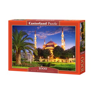 Castorland (C-103386) - "Blaue Moschee, Türkei" - 1000 Teile Puzzle