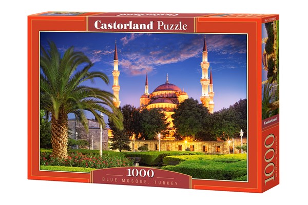 Castorland (C-103386) - "Blaue Moschee, Türkei" - 1000 Teile Puzzle