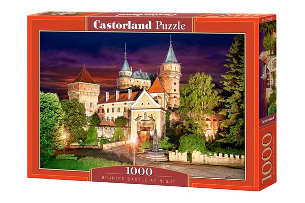 Castorland (C-103393) - "Schloss Bojnice bei Nacht" - 1000 Teile Puzzle