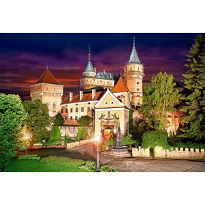 Castorland (C-103393) - "Schloss Bojnice bei Nacht" - 1000 Teile Puzzle