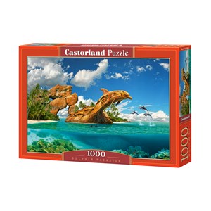 Castorland (C-103508) - "Delfin-Paradies" - 1000 Teile Puzzle