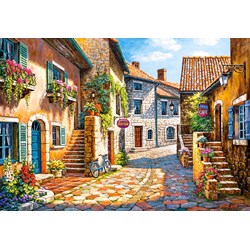 Castorland (C-103744) - "Rue de Village" - 1000 Teile Puzzle