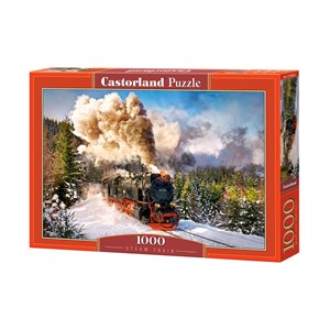 Castorland (C-103409) - "Dampflokomotive" - 1000 Teile Puzzle