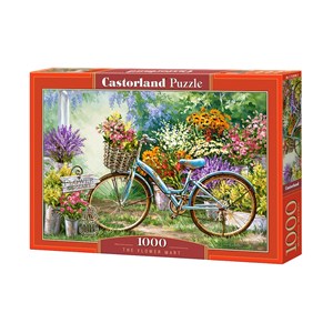 Castorland (C-103898) - "Bepflanztes Fahrrad" - 1000 Teile Puzzle