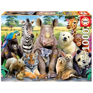 Educa (15517) - "Klassenfoto" - 1000 Teile Puzzle