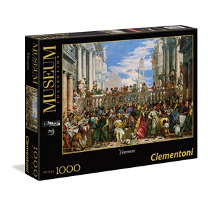 Clementoni (39391) - Paolo Veronese: "Hochzeit zu Kana, Veronese" - 1000 Teile Puzzle