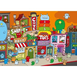 Heye (29643) - "Uglydoll, Uglytown" - 1000 Teile Puzzle