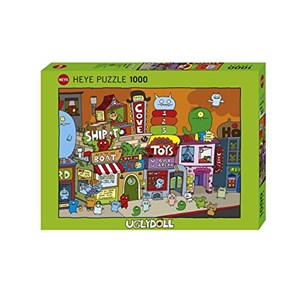 Heye (29643) - "Uglydoll, Uglytown" - 1000 Teile Puzzle