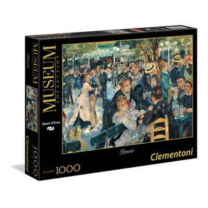 Clementoni (31412) - Pierre-Auguste Renoir: "Le Bal du Moulin de la Galette" - 1000 Teile Puzzle
