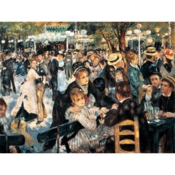 Clementoni (31412) - Pierre-Auguste Renoir: "Le Bal du Moulin de la Galette" - 1000 Teile Puzzle