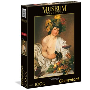 Clementoni (31445) - Caravaggio: "Bacchus" - 1000 Teile Puzzle