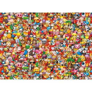 Clementoni (39388) - "Emoji" - 1000 Teile Puzzle
