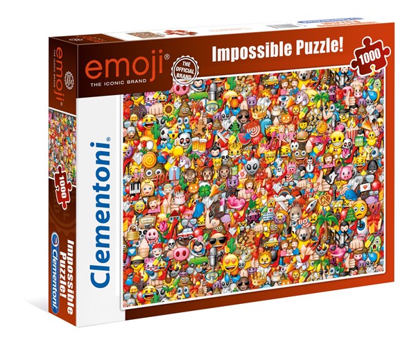 Clementoni (39388) - "Emoji" - 1000 Teile Puzzle