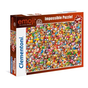 Clementoni (39388) - "Emoji" - 1000 Teile Puzzle