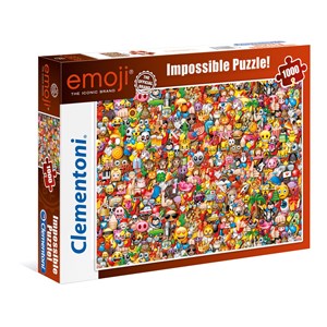 Clementoni (39388) - "Emoji" - 1000 Teile Puzzle