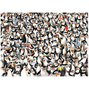 Clementoni (39362) - "Die Pinguine aus Madagaskar" - 1000 Teile Puzzle