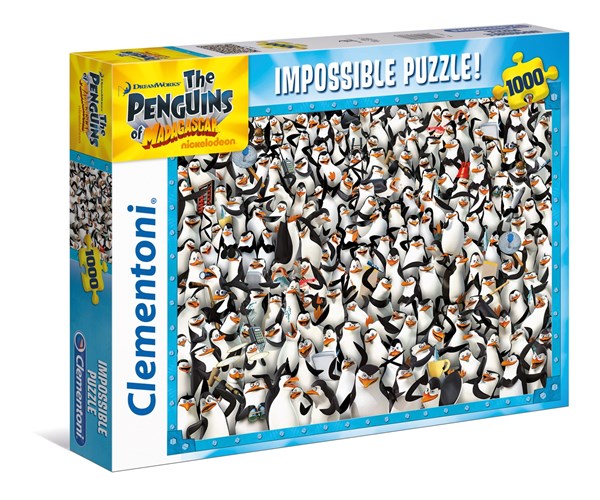 Clementoni (39362) - "Die Pinguine aus Madagaskar" - 1000 Teile Puzzle