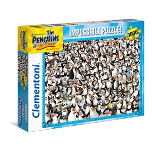 Clementoni (39362) - "Die Pinguine aus Madagaskar" - 1000 Teile Puzzle