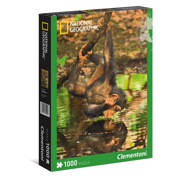 Clementoni (39301) - "Schimpanse" - 1000 Teile Puzzle