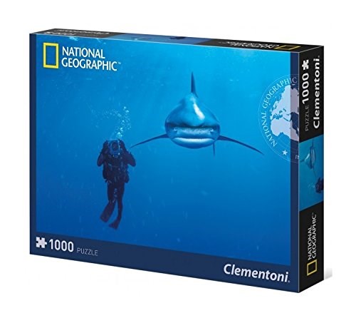 Clementoni (39303) - "Ocean Whitetip Shark" - 1000 Teile Puzzle