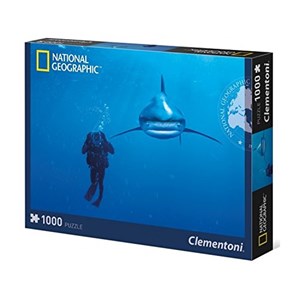 Clementoni (39303) - "Ocean Whitetip Shark" - 1000 Teile Puzzle