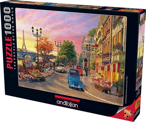 Anatolian (1004) - Dominic Davison: "Seine Sunset" - 1000 Teile Puzzle