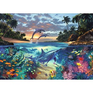 Ravensburger (19145) - "Korallenbucht" - 1000 Teile Puzzle