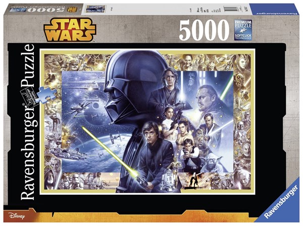 Ravensburger (17431) - "Charaktere aus der Star Wars Saga" - 5000 Teile Puzzle