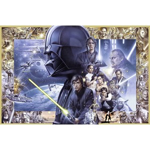Ravensburger (17431) - "Charaktere aus der Star Wars Saga" - 5000 Teile Puzzle