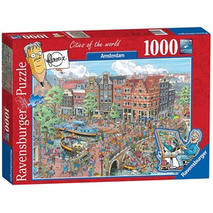 Ravensburger (19192) - "Amsterdam" - 1000 Teile Puzzle