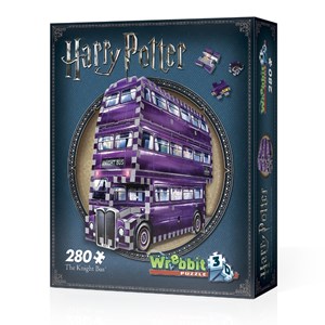 Wrebbit (W3D-0507) - "Harry Potter - Der Fahrende Ritter" - 280 Teile Puzzle