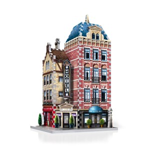 Wrebbit (W3D-0501) - "Urbania: Hotel" - 295 Teile Puzzle